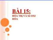 Giải bài 1,2,3, 4,5,6,7 trang 74 SGK Hóa 10: Hóa trị và số oxi hóa