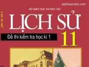 Đề kiểm tra học kì 1 môn Sử, Địa lớp 11 Sở GD & ĐT Gia Lai năm 2015