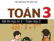 Thi cuối năm Toán lớp 3 – Tiểu học Yên Dương: Tính diện tích mảnh đất