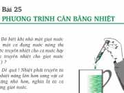 Phương trình cân bằng nhiệt: Giải bài tập C1,C2,C3 vật lý 8 trang 89