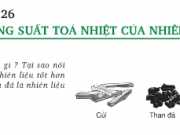 Bài C1,C2 trang 92: Năng suất tỏa nhiệt của nhiên liệu (vật lý 8)