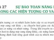 Giải bài C1- C6 trang 94,95,96 Lý 8: Sự bảo toàn năng lượng trong các hiện tượng cơ và nhiệt