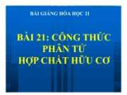 Giải bài 1,2,3,4 ,5,6 trang 95 SGK Hóa 11: Công thức phân tử – Hợp chất hữu cơ