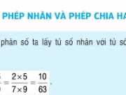 Giải bài 1,2,3 trang 11 Toán 5: Ôn tập phép nhân và phép chia hai phân số