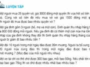 Giải bài 1,2,3,4 trang 21 SGK Toán 5 – Luyện tập tiết 19