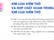 Bài 1,2,3, 4,5,6 ,7,8,9 trang 118,119 SGK Hóa 12: Kim loại kiềm thổ