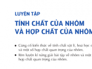 Bài 1,2,3, 4,5,6 trang 134 Hóa 12: Luyện tập tính chất của nhôm và hợp chất của nhôm