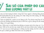 Sai số của phép đo các đại lượng vật lí (Giải bài 1,2,3 trang 44 Lý 10)