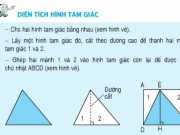 Giải bài 1,2,3,4 trang 88,89 Toán 5: Luyện tập diện tích hình tam giác