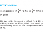 Bài 1,2,3 trang 106 SGK Toán 5: Luyện tập chung về tính diện tích