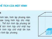 Bài 1,2,3 trang 115 môn Toán 5: Thể tích của một hình