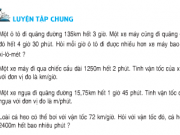 Bài tập 1,2,3,4 trang 144,145 Toán lớp 5: Luyện tập chung – tiết 137