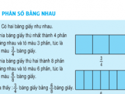 Giải bài 1,2,3 trang 112 SGK Toán 4: Phân số bằng nhau