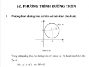 Bài 1,2,3,4, 5,6 trang 83,84 hình học 10: Phương trình đường tròn