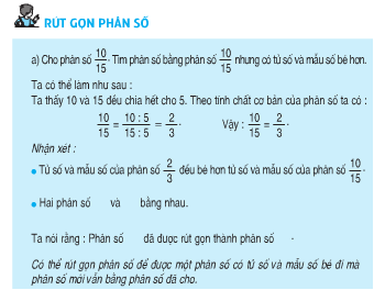 Bài 1,2,3 Trang 114 Sách Toán 4: Rút Gọn Phân Số