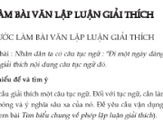 Cách làm bài văn lập luận giải thích trang 84 Ngữ Văn 7 tập 2