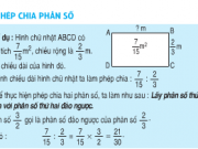 Giải bài 1,2,3,4 trang 136 Toán 4: Phép chia phân số