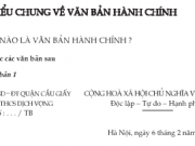 Tìm hiểu chung về văn bản hành chính trang 107 Văn 7 tập 2