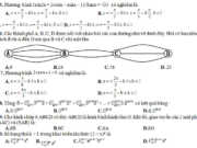 [Toán 11 Có đáp án] Đề thi kì 1 môn Toán 2018 mới nhất THPT Nguyễn Du