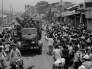 Đề kiểm tra học kì 2 Lịch sử 9: Cuộc Tổng tấn công và nổi dậy Xuân 1975 đã phát triển qua ba chiến dịch lớn như thế nào?