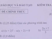 Tham khảo đề thi học kì 2 môn Toán lớp 8 Sở GD Bình Dương: Hỏi giá của quyển sách khi chưa tính thuế VAT là bao nhiêu?