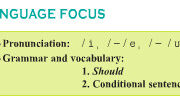 Unit 9. Undersea World: Giải bài Language focus trang 101 SGK Tiếng Anh lớp 10