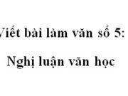 Viết bài làm văn số 5 Nghị luận văn học 11: Phân tích thái độ của nhân vật Huấn Cao đối với viên quản ngục