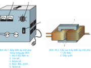 Bài 46. Máy biến áp một pha – Công nghệ lớp 8: Hãy nêu công dụng của máy biến áp ? 