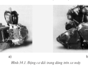 Bài 34. Động cơ đốt trong dùng cho xe máy – Công nghệ 11: Trình bày đặc điểm của hệ thống truyền lực trên xe máy.