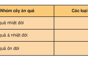 Bài 2. Một số vấn đề chung về cây ăn quả – Công nghệ 9: Em hãy nêu yêu cầu ngoại cảnh của cây ăn quả ? 