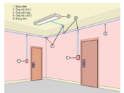 Bài 11. Lắp đặt dây dẫn của mạng điện trong nhà – Công nghệ lớp 9: Phương pháp lắp đặt dây dẫn điện của mạng điện trong nhà ? 