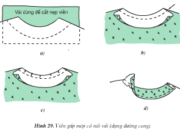 Bài 5. Các đường may cơ bản – Công nghệ 9: Trình bày cách viền, yêu cầu kỹ thuật và ứng dụng của kiểu viền gấp mép, viền bọc ? 