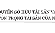 Bài 16. Quyền sở hữu tài sản và nghĩa vụ tôn trọng tài sản của người khác – GDCD 8:Quyền sở hữu đối với tài sản bao gồm những quyền gì