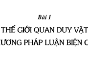 Bài 1. Thế giới quan duy vật và phương pháp luận biện chứng – GDCD lớp 10: Dựa vào cơ sở nào để phân chia các hệ thống thế giới quan trong Triết học?