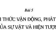 Bài 5. Cách thức vận động, phát triển của sự vật và hiện tượng – GDCD 10: Sự biến đổi về lượng và sự biến đổi về chất khác nhau như thế nào?