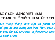 Bài 15. Phong trào cách mạng Việt Nam sau Chiến tranh thế giới thứ nhất (1919 – 1925) – lịch sử 9: Trình bày những điểm tích cực và hạn chế của phong trào trên.