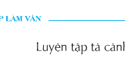 Soạn bài Tập làm văn: Luyện tập tả cảnh – trang 21, Tiếng Việt 5 tập 1 – Rừng trưa: