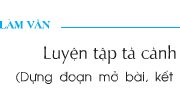 Soạn bài Tập làm văn: Luyện tập tả cảnh – Tuần 8 – Giới thiệu chung về cảnh mà em sẽ tả (Thác Đam-bri ở huyện Bảo Lâm, thị xã Bảo Lộc, tỉnh Lâm Đồng).