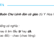 Soạn bài Chính tả (Nghe – viết): Buôn Chư Lênh đón cô giáo –  Tìm tiếng thích hợp với mỗi ô trống: