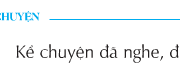 Soạn bài Kể chuyện: Kể chuyện đã nghe, đã đọc – Tuần 15 – Lễ truy điệu hai cô gái Tiền Lưu