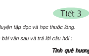 Soạn bài Ôn giữa học kì II – Tiết 3 – Đọc bài văn sau và trả lời câu hỏi: