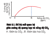 Bài 1, 2, 3, 4, 5, 6 trang 42 Sinh lớp 11 Nâng cao – Phân tích mối quan hệ giữa quang hợp và cường độ, thành phần quang phổ ánh sáng.