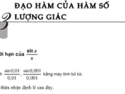 Bài 5, 6, 7, 8 trang 169 SGK Đại số và Giải tích 11: Đạo hàm của hàm số lượng giác