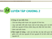 Bài 6, 7, 8, 9, 10, 11 trang 60, 61 SGK Hóa 10 Nâng cao: Bảng tuần hoàn các nguyên tố hóa học và định luật bảo toàn