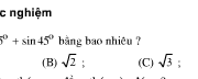 Bài 1, 2, 3, 4 trang 71 Hình học 10 nâng cao: Bài tập Trắc nghiệm chương II