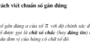 Bài 47, 48, 49 trang 29 Đại số 10 Nâng cao: Số gần đúng và sai số