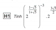 Bài 16, 17, 18, 19 trang 81, 82 Giải tích 12 Nâng cao: Lũy thừa với số mũ thực