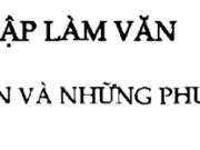 Soạn bài Tổng kết phần Tập làm văn – Văn 6 : Phương thức biểu đạt chính