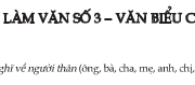 Soạn bài Viết bài tập làm văn số 3 – Văn biểu cảm ngắn gọn – Ngữ văn 7: Hãy giới thiệu chung về người em yêu quý