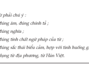 Soạn bài Chuẩn mực sử dụng từ ngắn gọn- Văn 7: Sử dụng từ đúng sắc thái biểu cảm, hợp phong cách